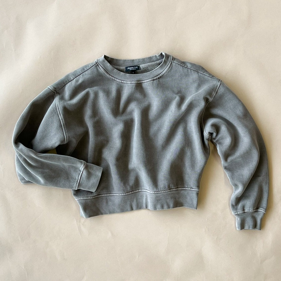 Vintage Cropped Sweatshirt | Walnut | Women & Youth 10+ – Joah Love Vintage Cropped Sweatshirt | Walnut | Women & Youth 10+ – Joah Love