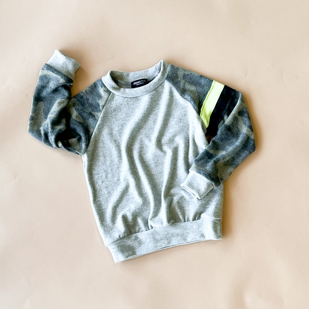 Archie top Heather Grey – Joah Love