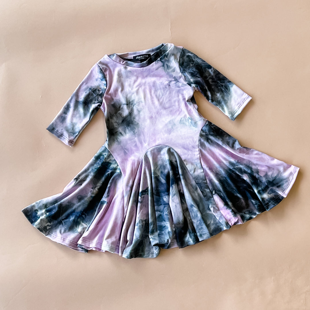 2022 Active Group | Ballet Dress | Lilac TIe Dye 8 | Girls Dresses, One Pieces, and Rompers