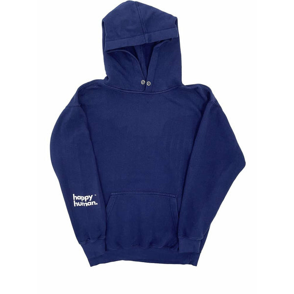 Happy Human Hoodie | Navy | Adult – Joah Love
