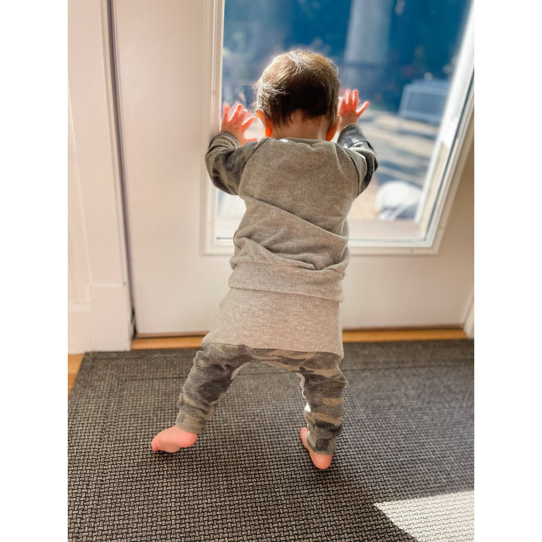 Oren Baby Set | Heather w/ Camo Faux Cashmere – Joah Love